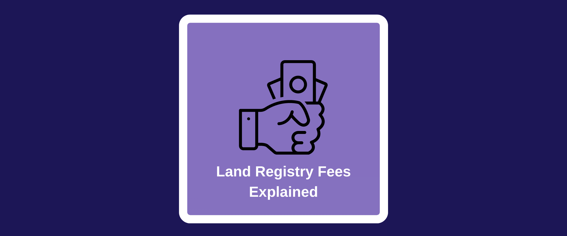 land registry fee for assignment of lease